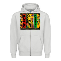 Dove Grey black lives matter tumbler Zipper Hoodie - HRA Design Shop