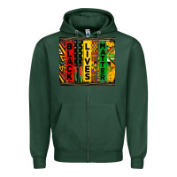 Sports Green black lives matter tumbler Zipper Hoodie - HRA Design Shop