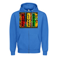 True Royal black lives matter tumbler Zipper Hoodie - HRA Design Shop