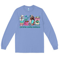 Colony Blue certified medical assistant coffee cup Long Sleeve Tee - AdoDesignShop