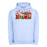 Pigment Grape Ice christmas sloth coffee cups Urban Hoodie - MaliasSmallBusiness