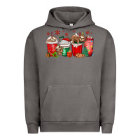 Pigment Tornado christmas sloth coffee cups Urban Hoodie - MaliasSmallBusiness