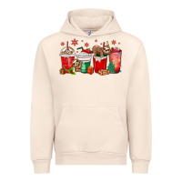 Sandshell christmas sloth coffee cups Urban Hoodie - MaliasSmallBusiness