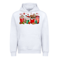 White christmas sloth coffee cups Urban Hoodie - MaliasSmallBusiness