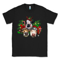 Christmas Cows With Tree Classic Tee | Teevron
