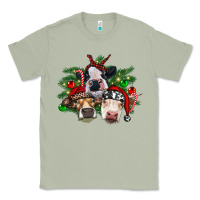 Matcha christmas cows with tree Classic Tee - RanaPortraitStore