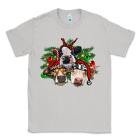 Moon Dust christmas cows with tree Classic Tee - RanaPortraitStore