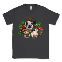 Smoke christmas cows with tree Classic Tee - RanaPortraitStore