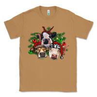 Toasted Coconut christmas cows with tree Classic Tee - RanaPortraitStore