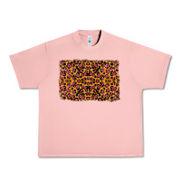 Salmon leopard glitter background Urban Heavy Tee - RanaPortraitStore