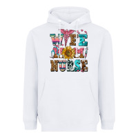 White wife mom nurse Heavyweight Hoodie - AdoDesignShop