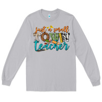 Moon Dust just a small town teacher Long Sleeve Tee - texasbilliewilder