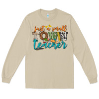 Mushroom just a small town teacher Long Sleeve Tee - texasbilliewilder