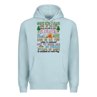 Blue Mist camping rules Premium Hoodie - MaliasSmallBusiness
