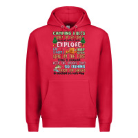 Cardinal camping rules Premium Hoodie - MaliasSmallBusiness