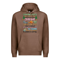 Chestnut camping rules Premium Hoodie - MaliasSmallBusiness
