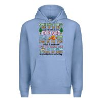 Colony Blue camping rules Premium Hoodie - MaliasSmallBusiness