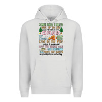 Dove Grey camping rules Premium Hoodie - MaliasSmallBusiness
