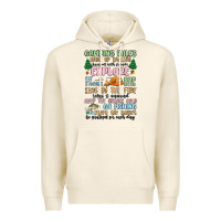 Tofu camping rules Premium Hoodie - MaliasSmallBusiness