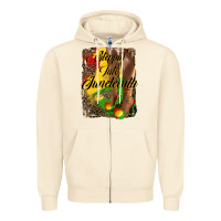 Sandshell steppin'  into juneteenth Zipper Hoodie - HRA Design Shop