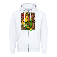 White steppin'  into juneteenth Zipper Hoodie - HRA Design Shop