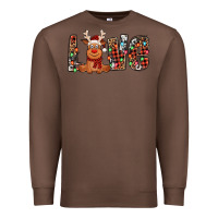 Chestnut love christmas reindeer Premium Sweatshirt - Jasminsmagicworld