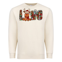 Sandshell love christmas reindeer Premium Sweatshirt - Jasminsmagicworld