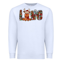 White love christmas reindeer Premium Sweatshirt - Jasminsmagicworld