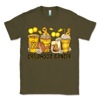 Army Green childhood cancer coffee cups Classic Tee - Zillion Design Studio