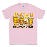 Bubblegum Pink childhood cancer coffee cups Classic Tee - Zillion Design Studio
