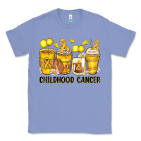 Colony Blue childhood cancer coffee cups Classic Tee - Zillion Design Studio