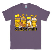 Lavender childhood cancer coffee cups Classic Tee - Zillion Design Studio