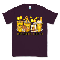 Plum childhood cancer coffee cups Classic Tee - Zillion Design Studio