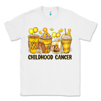 White childhood cancer coffee cups Classic Tee - Zillion Design Studio