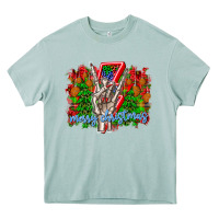 Arona punk rock Merry Christmas Heavy Core Tee - CowhideDigitalArt
