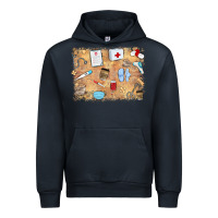 Navy nurse Urban Hoodie - MaliasSmallBusiness