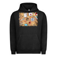 Pigment Black nurse Urban Hoodie - MaliasSmallBusiness