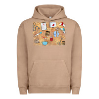 Pigment Burro nurse Urban Hoodie - MaliasSmallBusiness