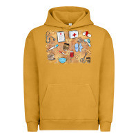 Pigment Peanut Butter nurse Urban Hoodie - MaliasSmallBusiness