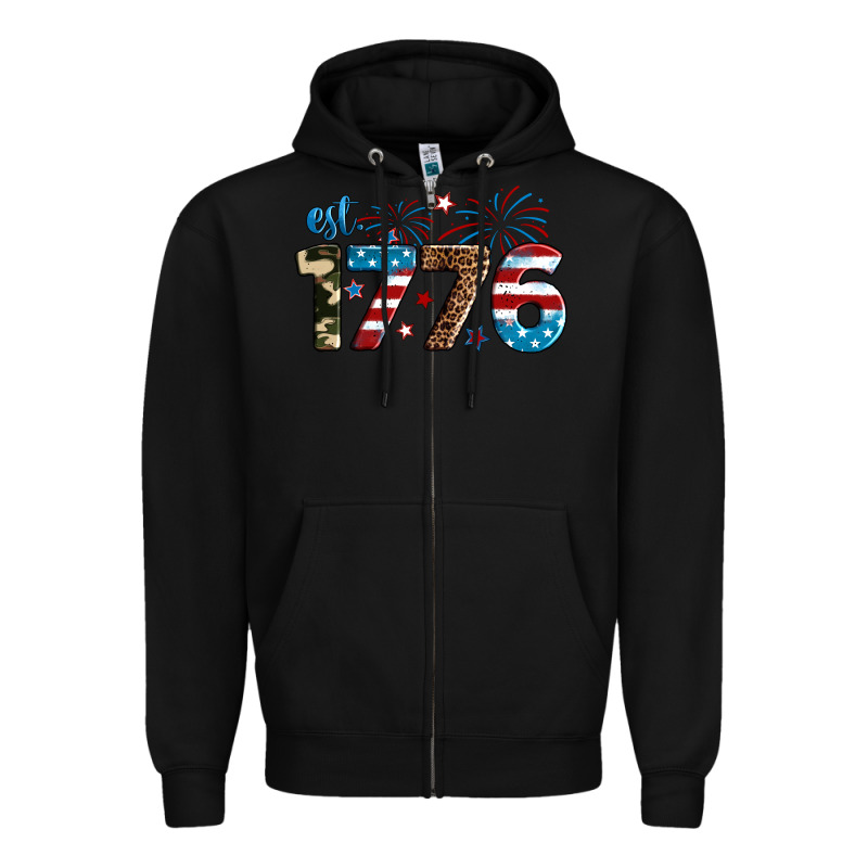 Est. 1776 Zipper Hoodie by Neo Western | Teevron