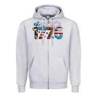 Heather Grey Est. 1776 Zipper Hoodie - Neo Western