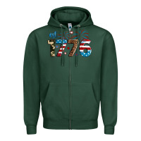Sports Green Est. 1776 Zipper Hoodie - Neo Western