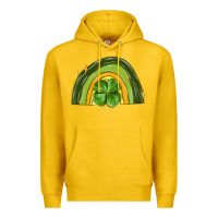 Lemon st patrick s day shamrock rainbow Premium Hoodie - MaliasSmallBusiness