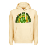 Pina Colada st patrick s day shamrock rainbow Premium Hoodie - MaliasSmallBusiness