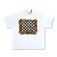 White racing leopard background Urban Heavy Tee - RanaPortraitStore