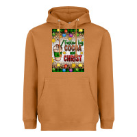 Meerkat christmas fueled by cocoa and christ Heavyweight Hoodie - Artiststas