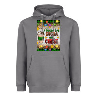 Storm christmas fueled by cocoa and christ Heavyweight Hoodie - Artiststas