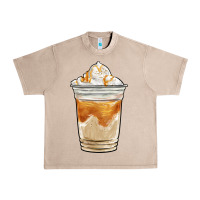 French Oak iced caramel frappuccino coffee Urban Heavy Tee - BarkalooDesign
