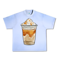 Grape Ice iced caramel frappuccino coffee Urban Heavy Tee - BarkalooDesign