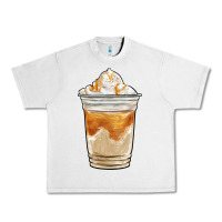 Lunar Rock iced caramel frappuccino coffee Urban Heavy Tee - BarkalooDesign